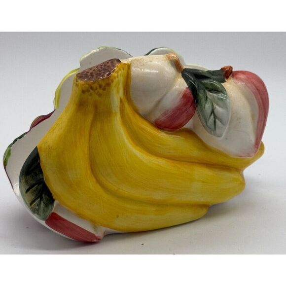 Vintage KMC Grape Hand Painted Fine Ceramicware Napkin Holder - Picture 2 of 8